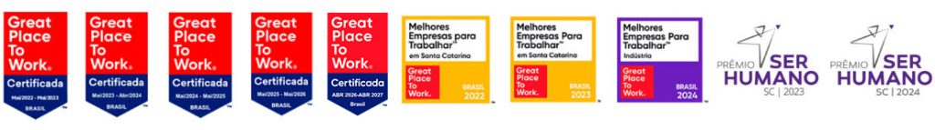 Selos e certificações Metal Group